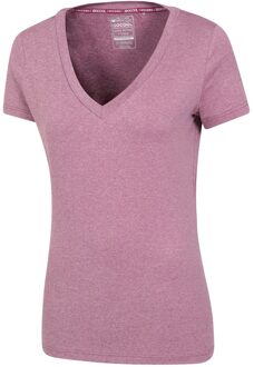 Dames/Dames Vitaliteit V Hals T-shirt (Roze) - EU 34 / UK 6
