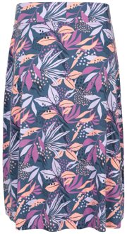 Dames/Dames Waterfront Jersey Midi Rok (Paars) - EU 48 / UK 20