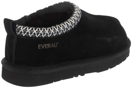 Dames/Dames Wigeon Koe Suede Slippers (Zwart)