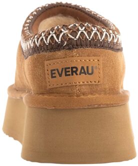 Dames/Dames Wonga Leren Slippers (Kastanje) Kastanjebruin