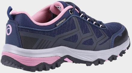 Dames/dames Wychwood Lage WP Wandelschoenen (Marine / Roze) Navy/blauw
