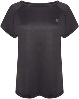 Dames deftly marl t-shirt Zwart - 36