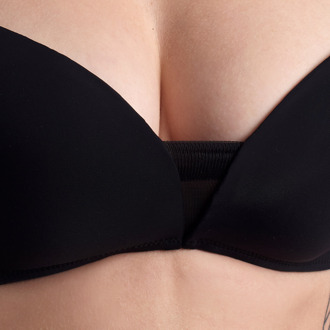 Dames Draadloze Beha TRIANGOLO-EXTRA Zwart