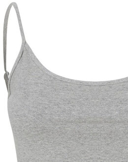 Dames duurzaam geknipt camisool Grijs - M