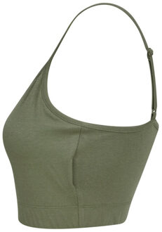 Dames duurzaam geknipt camisool - maat M Groen