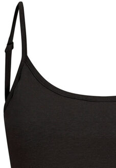 Dames duurzaam geknipt camisool Zwart - M