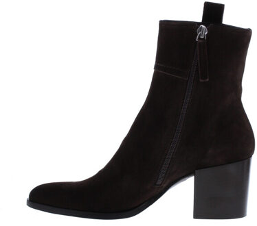 Dames enkellaars | dames | | maat: | suede Bruin - 38