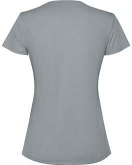 Dames estoril t-shirt met korte mouwen Grijs - XL