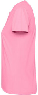 Dames estoril t-shirt met korte mouwen Roze - XXL