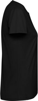 Dames estoril t-shirt met korte mouwen Zwart - S