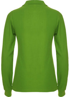 Dames estrella poloshirt met lange mouwen - maat L Groen