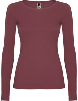 Dames extreme t-shirt met lange mouwen - maat XL Roze