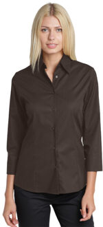 Dames ferrara blouse - maat S Bruin