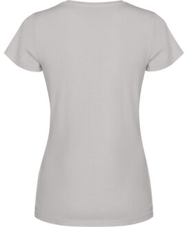 Dames fiyi t-shirt met korte mouwen Grijs