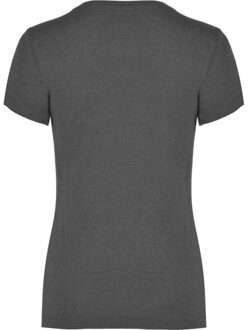 Dames fox heather t-shirt met korte mouwen Grijs - XXL