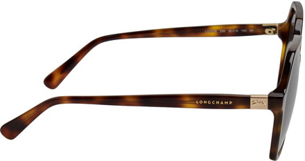 Dames Geometrische Acetaat Zonnebril LO707S Bruin - One Size