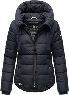 dames gewatteerde jas Amayaa – Elegant & Licht Gevoerd Blauw