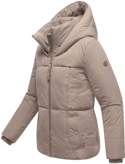 dames gewatteerde jas Flüsterfee 14 – licht, warm & modern Grijs - XL