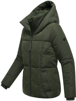 dames gewatteerde jas Flüsterfee 14 – licht, warm & modern Groen - S