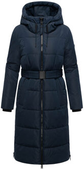 dames gewatteerde jas Herbstnebel – elegant, warm & functioneel Blauw - XL