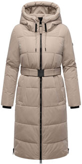 dames gewatteerde jas Herbstnebel – elegant, warm & functioneel Grijs