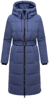 dames gewatteerde jas Herbstnebel – elegant, warm & functioneel - maat L Blauw