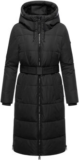 dames gewatteerde jas Herbstnebel – elegant, warm & functioneel - maat S Zwart