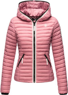 Dames Gewatteerde Jas Kimuk Princess – Licht, Modern & Met Capuchon Roze