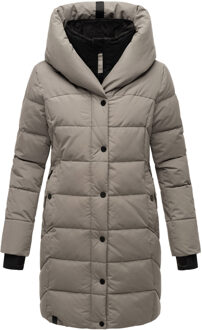 dames gewatteerde jas Knutschilein – Warm & Stijlvol - maat XL Grijs
