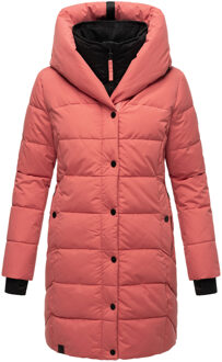dames gewatteerde jas Knutschilein – Warm & Stijlvol - maat XL Rood