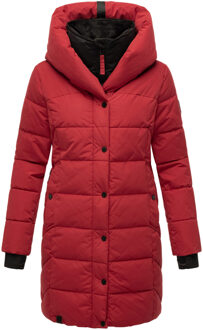 dames gewatteerde jas Knutschilein – Warm & Stijlvol Rood - XL