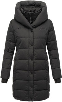 dames gewatteerde jas Knutschilein – Warm & Stijlvol Zwart - XL