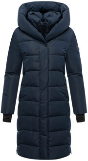 dames gewatteerde jas Laubzauber – elegant, warm & functioneel - maat S Blauw