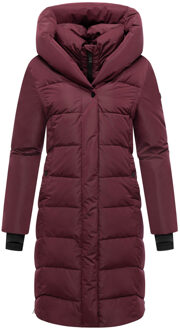 dames gewatteerde jas Laubzauber – elegant, warm & functioneel Rood - M