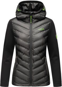 Dames Gewatteerde Jas Nimm mich mit – Getailleerd, Stijlvol & Comfortabel met Capuchon Zwart