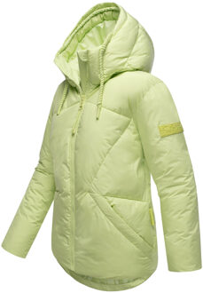 dames gewatteerde jas Pastellzauber – warm, stijlvol & vrouwelijk - maat M Groen