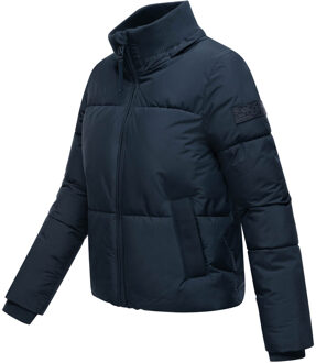 dames gewatteerde jas Traumelfe 14 – tijdloos, sportief & warm - maat M Blauw