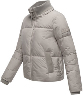 dames gewatteerde jas Traumelfe 14 – tijdloos, sportief & warm - maat XL Grijs