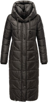 dames gewatteerde jas Waffelchen – Elegant & Warm - maat L Zwart