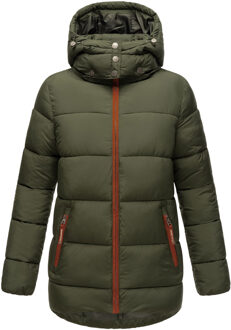 dames gewatteerde jas Wattewölkchen – Licht & Warm - maat S Groen