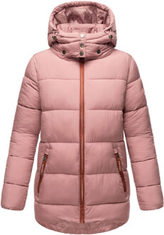 dames gewatteerde jas Wattewölkchen – Licht & Warm Roze