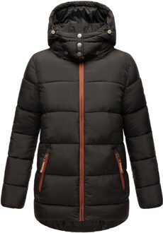 dames gewatteerde jas Wattewölkchen – Licht & Warm Zwart - XS