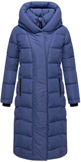 dames gewatteerde mantel Engelsfeder XIV – warm, stijlvol & praktisch Blauw - XS