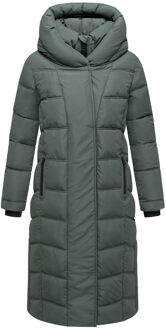 dames gewatteerde mantel Engelsfeder XIV – warm, stijlvol & praktisch Groen - XS