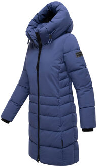 dames gewatteerde mantel Mondnebel XIV – warm, stijlvol & functioneel Blauw