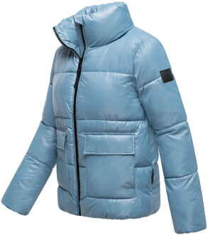 dames gewatteerde winterjas Eispracht – stijlvol, warm & functioneel Blauw - M