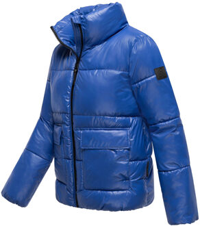 dames gewatteerde winterjas Eispracht – stijlvol, warm & functioneel Blauw - M