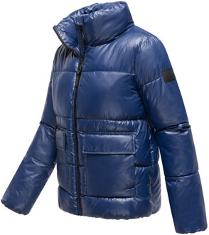dames gewatteerde winterjas Eispracht – stijlvol, warm & functioneel Blauw