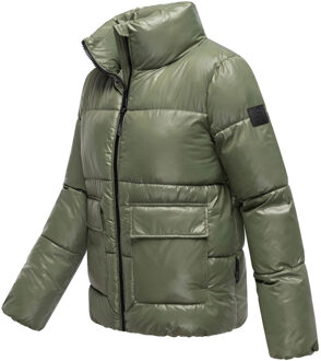 dames gewatteerde winterjas Eispracht – stijlvol, warm & functioneel Groen - 3XL