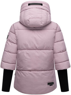 dames gewatteerde winterjas Lotusherz XIV – warm, functioneel & urban Paars